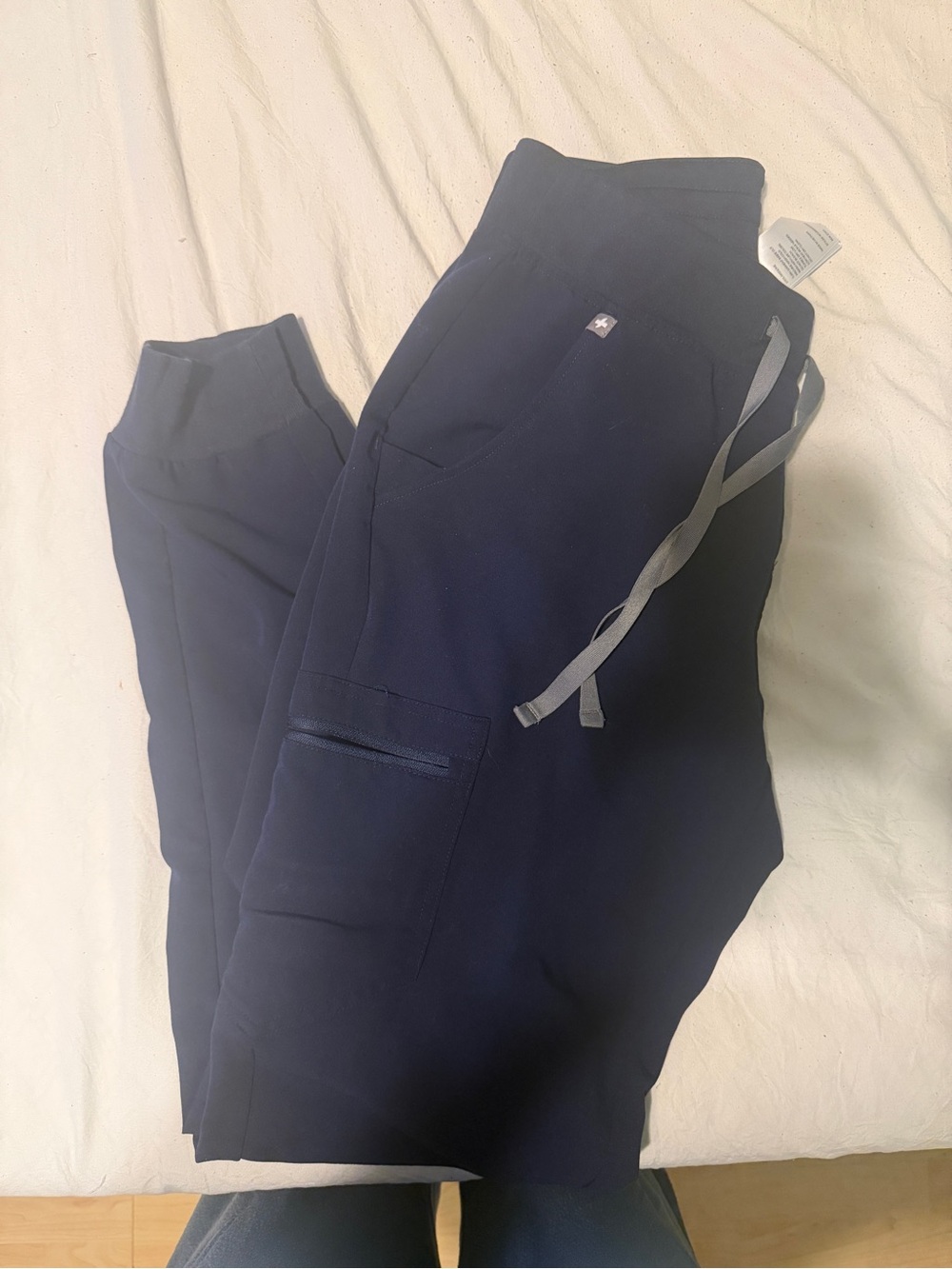 FIGS Navy Jogger Pants